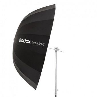 Зонт параболический Godox UB-130W белый/черный